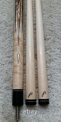 IN STOCK, Jerry Olivier Custom Pool Cue, Prototype with 2 Shafts, FREE HARD CASE