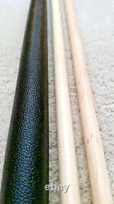 IN STOCK, Jerry Olivier Custom Pool Cue with2 Shafts Island BreezeFREE HARD CASE