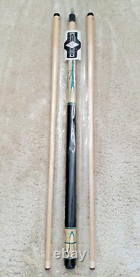 IN STOCK, Jerry Olivier Custom Pool Cue with2 Shafts Island BreezeFREE HARD CASE