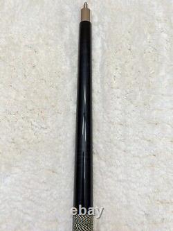 IN STOCK, Joss Pool Cue Butt, No Shaft, Butt Only (Charcoal, Black/Antique Wrap)