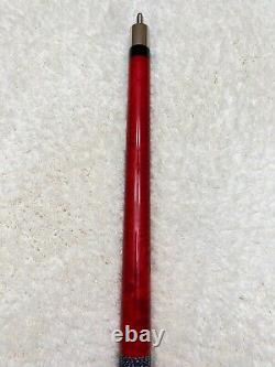 IN STOCK, New Custom Joss Pool Cue Butt, Butt Only No Shaft (red, blue/white)