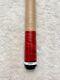 In Stock, New Custom Red Joss Pool Cue Butt, Butt Only No Shaft (red, White)