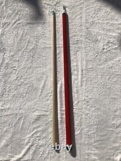 IN STOCK, Red Maple Custom Pool Cue Jump/Break Cue G10 Tip