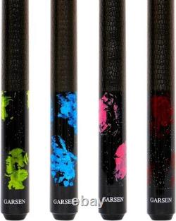 Intermediate Player's Luxury Pool Cue Stick 58 Inch, Custom Weight Options