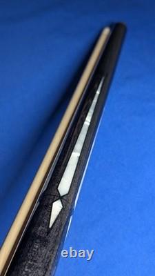 J Pechauer JP10-T Pool Cue Custom Smoke Stain 19.20oz 12.40mm $500