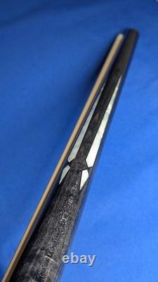 J Pechauer JP10-T Pool Cue Custom Smoke Stain 19.20oz 12.40mm $500