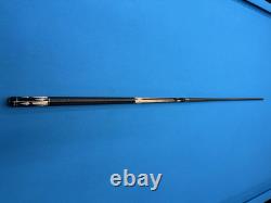 JACOBY CUSTOM POOL CUE 11.8mm 30 3.2 CF SHAFT 5/16X14 LEATHER