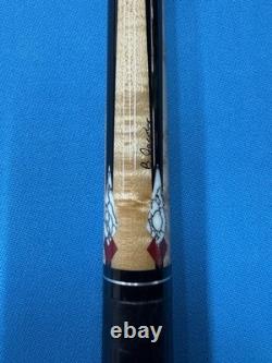 JACOBY CUSTOM POOL CUE 11.8mm 30 3.2 CF SHAFT 5/16X14 LEATHER