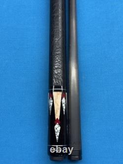 JACOBY CUSTOM POOL CUE 11.8mm 30 3.2 CF SHAFT 5/16X14 LEATHER
