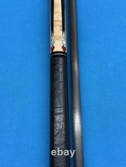 JACOBY CUSTOM POOL CUE 11.8mm 30 3.2 CF SHAFT 5/16X14 LEATHER