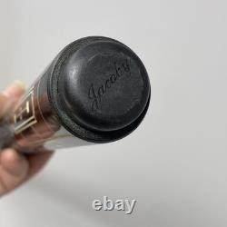 JACOBY CUSTOM POOL CUE inscribed David 2 Jacoby 7-02 29 Birds Eye Maple