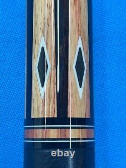 Jacoby Custom Pool Cue 11.75mm 29kw Shaft Leather Wrap Radial Tulip