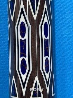 Jacoby Custom Pool Cue 11.75mm 29kw Shaft Zircote Elforyn Azurite Web 30 Butt