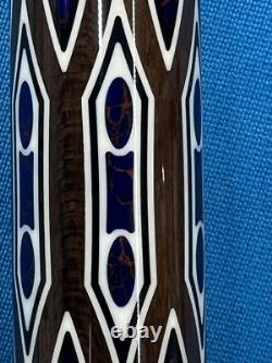 Jacoby Custom Pool Cue 11.75mm 29kw Shaft Zircote Elforyn Azurite Web 30 Butt