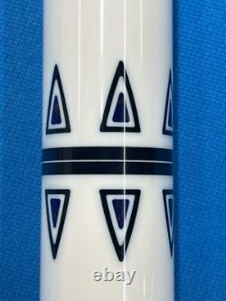Jacoby Custom Pool Cue 11.75mm 29kw Shaft Zircote Elforyn Azurite Web 30 Butt