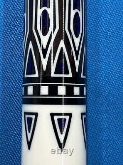 Jacoby Custom Pool Cue 11.75mm 29kw Shaft Zircote Elforyn Azurite Web 30 Butt