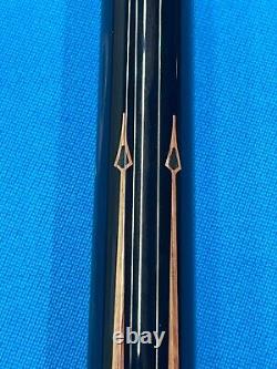 Jacoby Custom Pool Cue 12.3mm 29 4.0 Cf Shaft Leather Wrap Radial Tulip