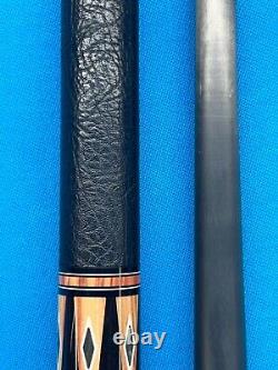 Jacoby Custom Pool Cue 12.3mm 29 4.0 Cf Shaft Leather Wrap Radial Tulip