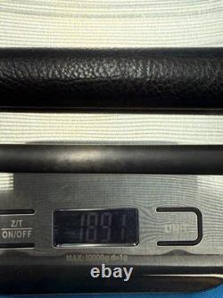 Jacoby Custom Pool Cue 12.3mm 29 Cf Shaft Ebony Elder Burl Mother Of Pearl