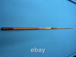 Jacoby Custom Pool Cue 12.3mm 29 Kw Shaft Coco Blue Jean Lapis Maple Leather