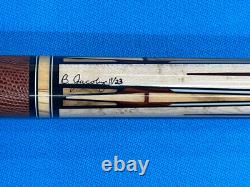 Jacoby Custom Pool Cue 12.3mm 29 Kw Shaft Coco-olivewood-be Maple Leather