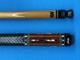 Jacoby Custom Pool Cue 12.3mm 29 Kw Shaft Leopardwood Leather Wrap