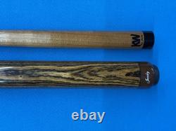 Jacoby Custom Pool Cue 12.3mm 29jacoby Kw Shaft Radial Joint Bocote Butt