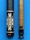 Jacoby Custom Pool Cue 12.3mm 29kw Shaft Ebony Maple Burl Leather Wrap Radial