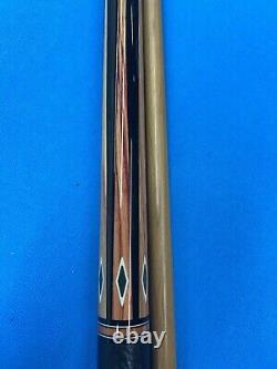 Jacoby Custom Pool Cue 12.3mm 29kw Shaft Leather Wrap Radial Tulip