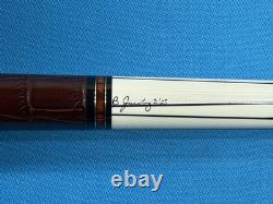 Jacoby Custom Pool Cue 12.3mm 30 4.0 Cf Shaft Coco-white Juma Leather