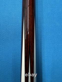 Jacoby Custom Pool Cue 12.3mm 30 4.0 Cf Shaft Coco-white Juma Leather
