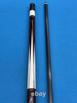Jacoby Custom Pool Cue 12.3mm 30 4.0 Cf Shaft Coco-white Juma Leather