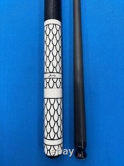 Jacoby Custom Pool Cue 12.3mm 30 4.0 Cf Shaft Leather Wrap Radial 4 Extension