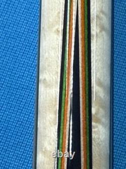 Jacoby Custom Pool Cue 12.75mm 29 Jacoby Kw Shaft Leather Wrap Ebony Malachite