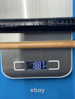 Jacoby Custom Pool Cue 12.75mm 29 Jacoby Kw Shaft Leather Wrap Ebony Malachite