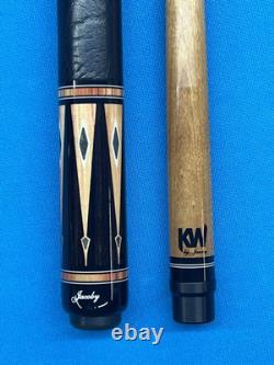 Jacoby Custom Pool Cue 12.75mm 29 Jacoby Kw Shaft Leather Wrap Radial Tulip