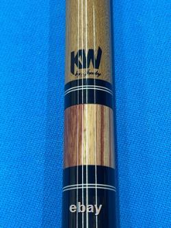 Jacoby Custom Pool Cue 12.75mm 29 Jacoby Kw Shaft Leather Wrap Radial Tulip