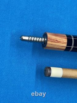 Jacoby Custom Pool Cue 12.75mm 29 Jacoby Kw Shaft Leather Wrap Radial Tulip