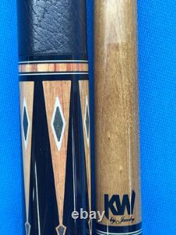 Jacoby Custom Pool Cue 12.75mm 29 Jacoby Kw Shaft Leather Wrap Radial Tulip