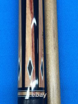 Jacoby Custom Pool Cue 12.75mm 29 Jacoby Kw Shaft Leather Wrap Radial Tulip