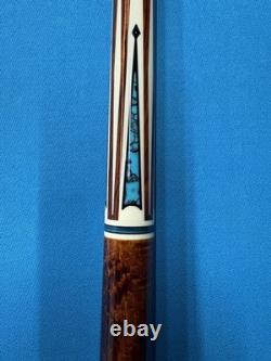 Jacoby Custom Pool Cue 12.75mm 29 Kw Shaft Coco-be Maple-turq-juma Radial Joint