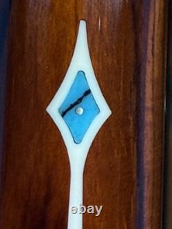 Jacoby Custom Pool Cue 12.75mm 29 Kw Shaft Coco-be Maple-turq-juma Radial Joint Jacoby Custom Pool Cue 12.75mm 29 Kw Shaft Coco-be Maple-turq-juma Radial Joint