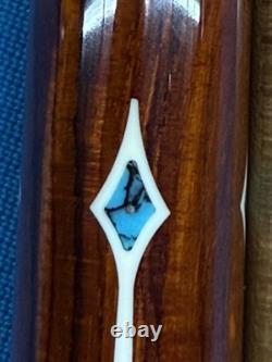 Jacoby Custom Pool Cue 12.75mm 29 Kw Shaft Coco-be Maple-turq-juma Radial Joint