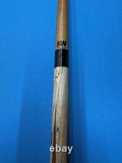 Jacoby Custom Pool Cue 12.75mm 29 Kw Spalted Maple Tulipwood Bloody Jasper Juma