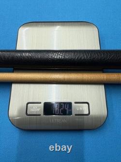 Jacoby Custom Pool Cue 12.75mm 29 Kw Spalted Maple Tulipwood Bloody Jasper Juma