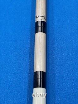 Jacoby Custom Pool Cue 12.75mm 29 Ultra Pro 4 Ext. Wraples Holly Ebony Radial