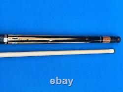 Jacoby Custom Pool Cue 12.75mm 29 Ultra Pro Shaft Leather Wrap Radial Tulip