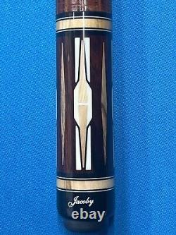 Jacoby Custom Pool Cue 12.75mm 29 Ultra Shaft Coco-olivewood-be Maple Leather