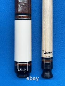 Jacoby Custom Pool Cue 12.75mm 29 Ultra Shaft Coco-white Juma Leather