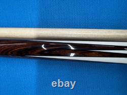 Jacoby Custom Pool Cue 12.75mm 29 Ultra Shaft Coco-white Juma Leather